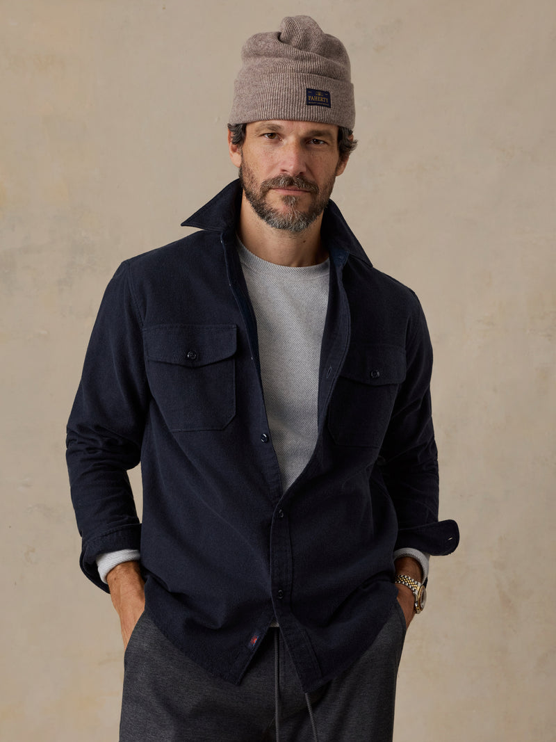 Chamois Shirt - Abyss Navy