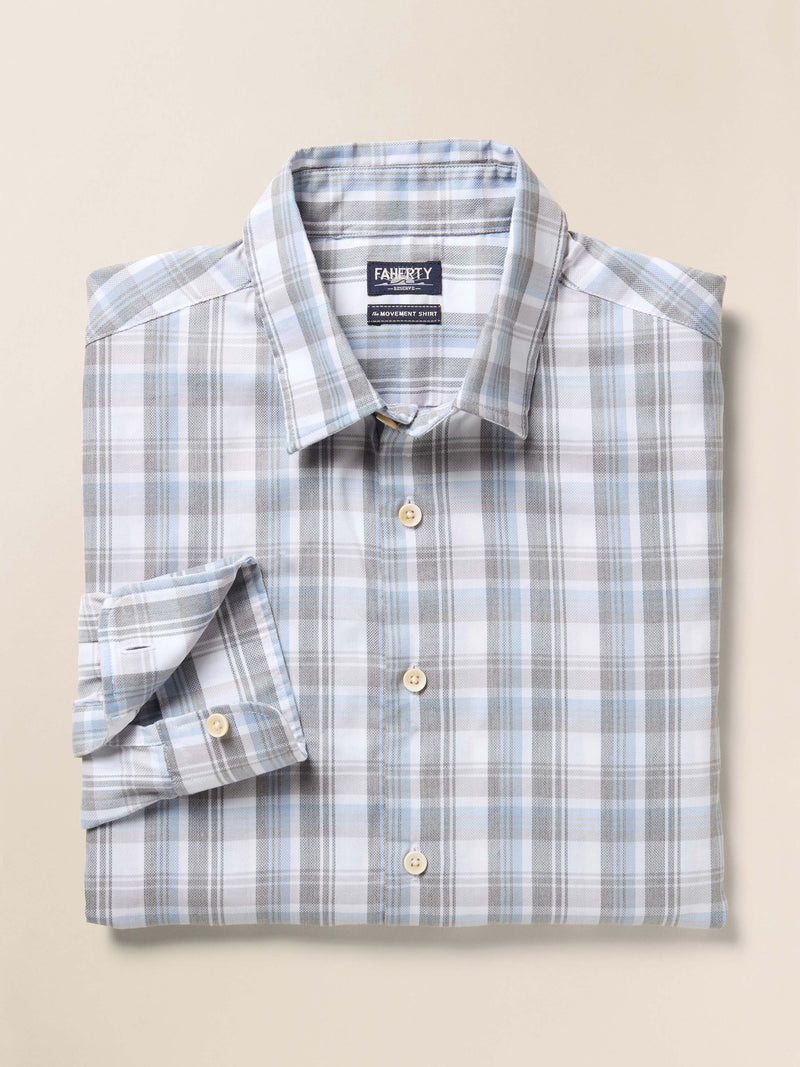 Movement Monterey Shirt - Morning Mist Plaid
