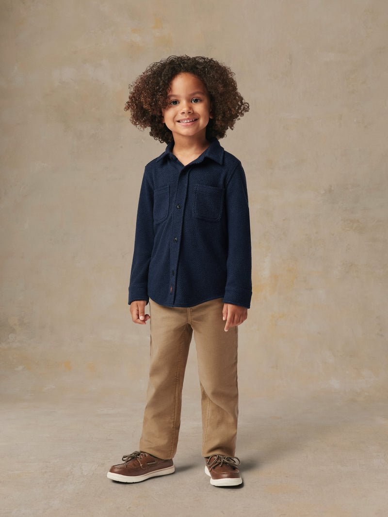 Little Kids Legend Sweater Shirt - Navy Twill