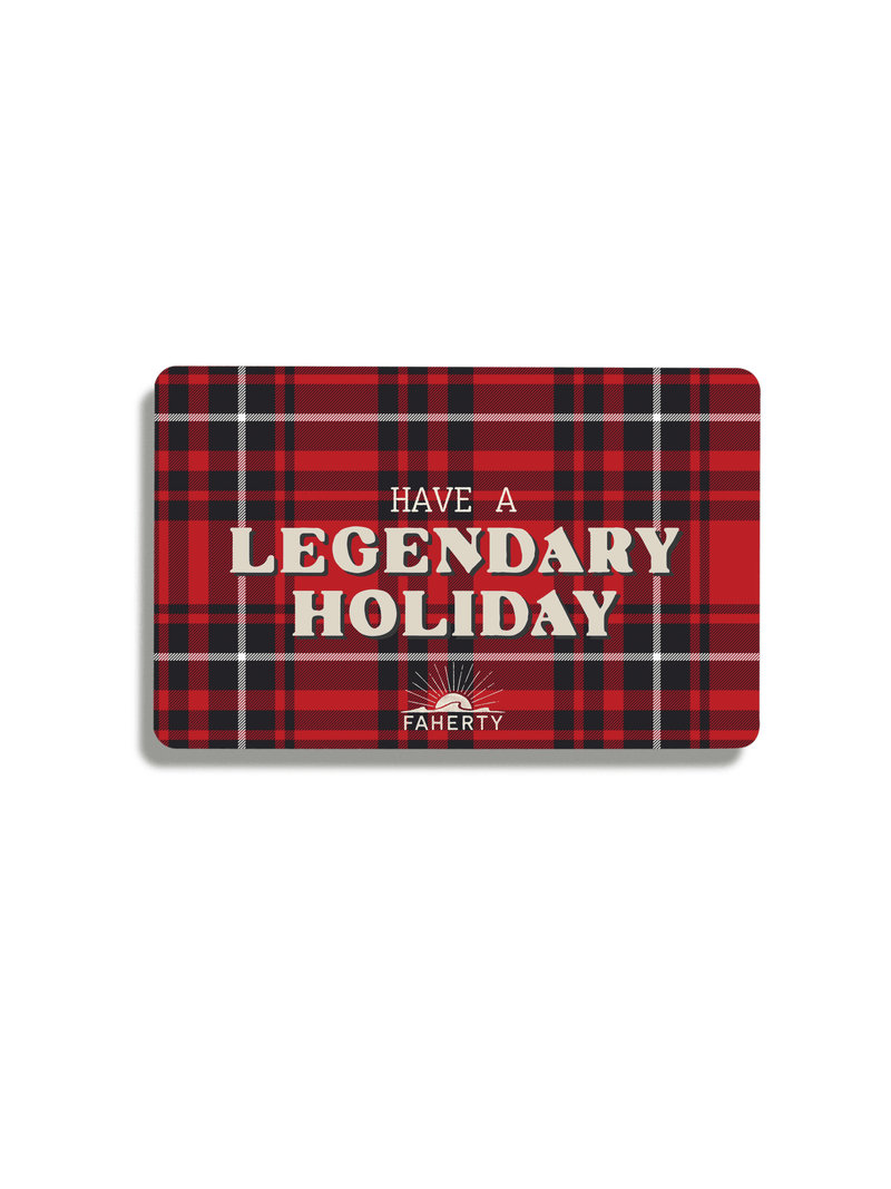 Faherty E-Gift Card - Plaid Legendary Holiday