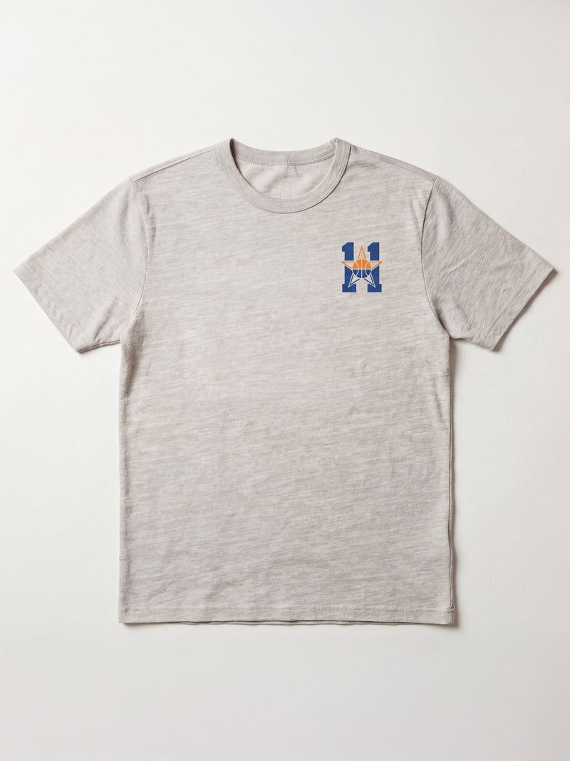 Jalen Brunson All-Star Weekend Sunwashed Tee - Island Dune Heather