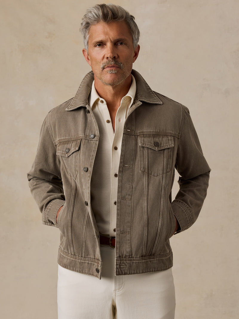 High Ridge Twill Trucker - Almond Hill Wash