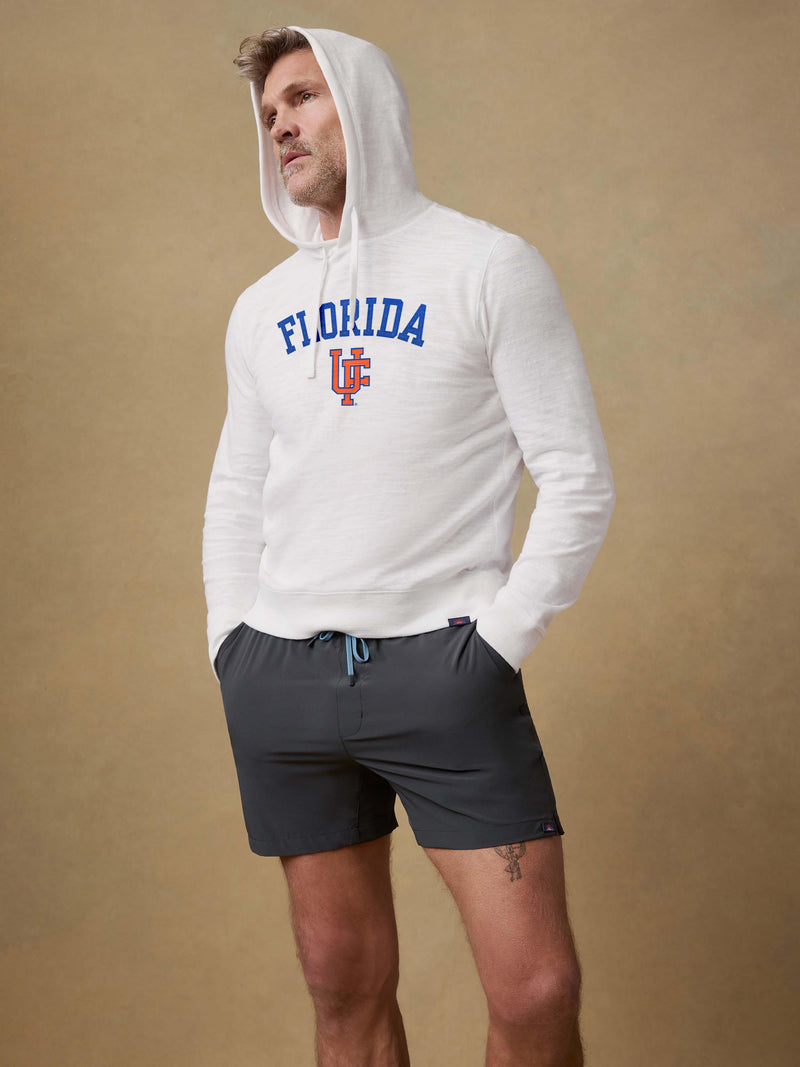 University of Florida Sunwashed Organic Hoodie - White