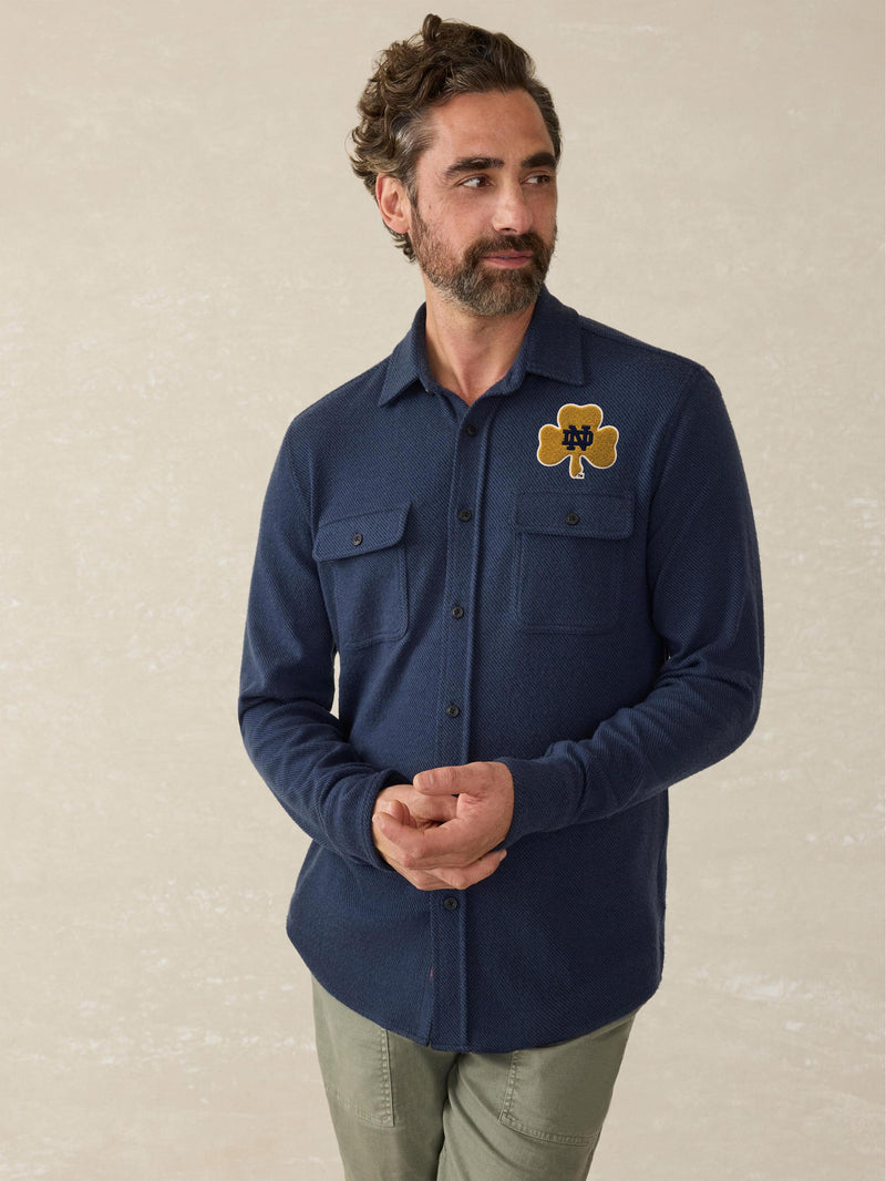 Notre Dame Legend Sweater Shirt - Brighton Navy Twill