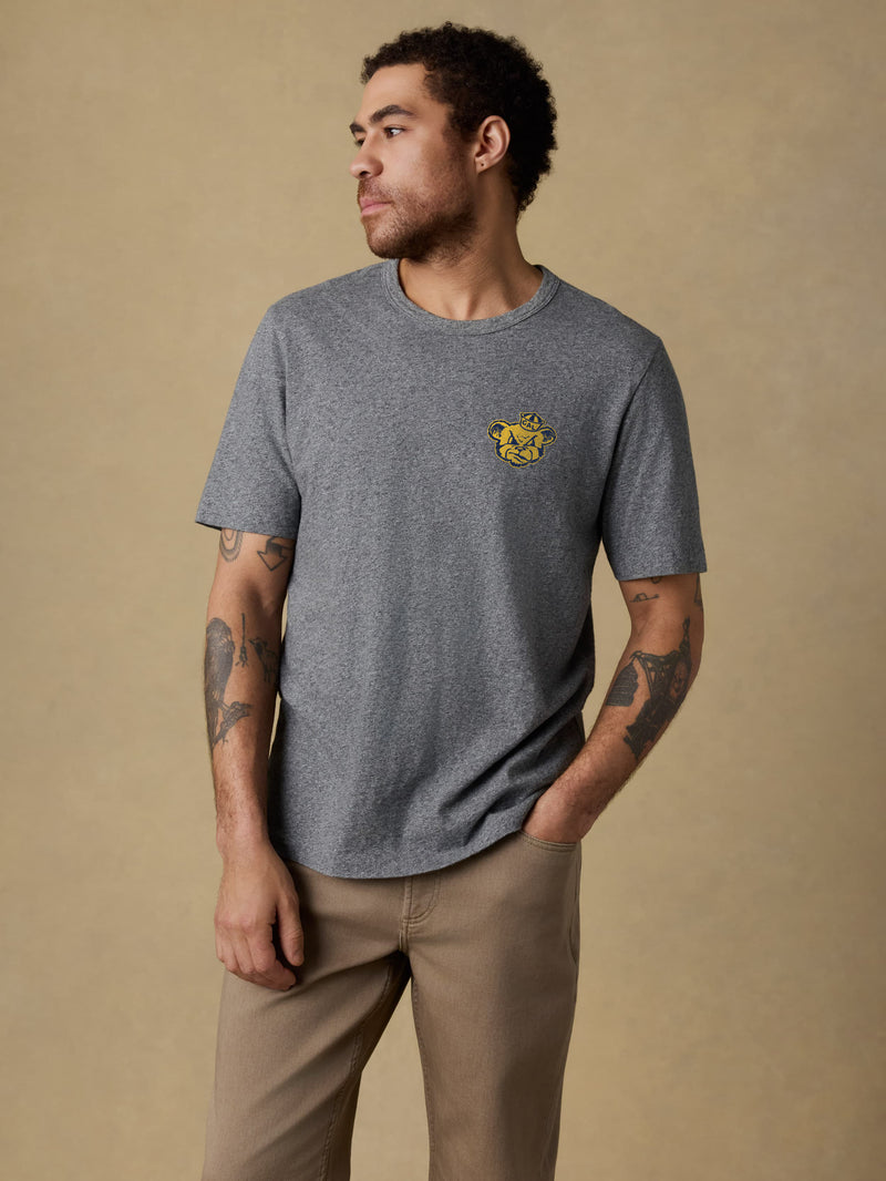University of California Berkeley Sunwashed Regenerative Tee - Granite Heather