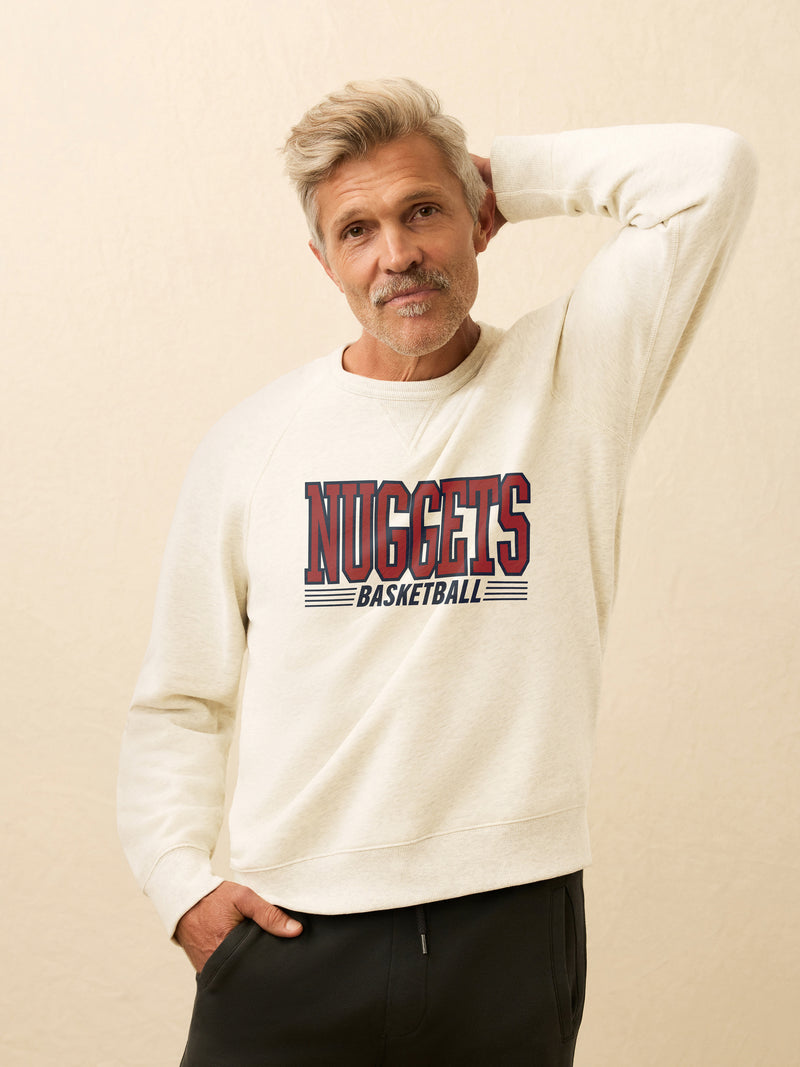 Denver Nuggets High Standard Fleece Crew - Cabo Blanco