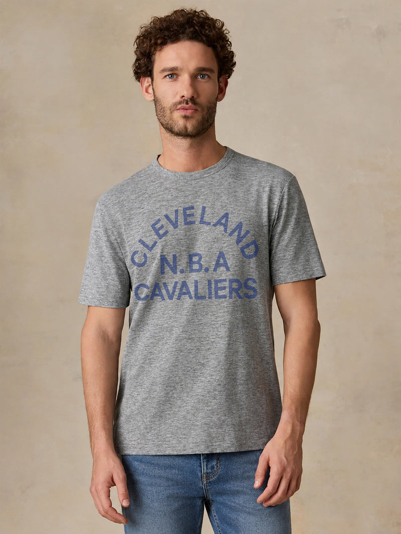 Cleveland Cavaliers Short-Sleeve Breeze Tee - Cave Grey Heather