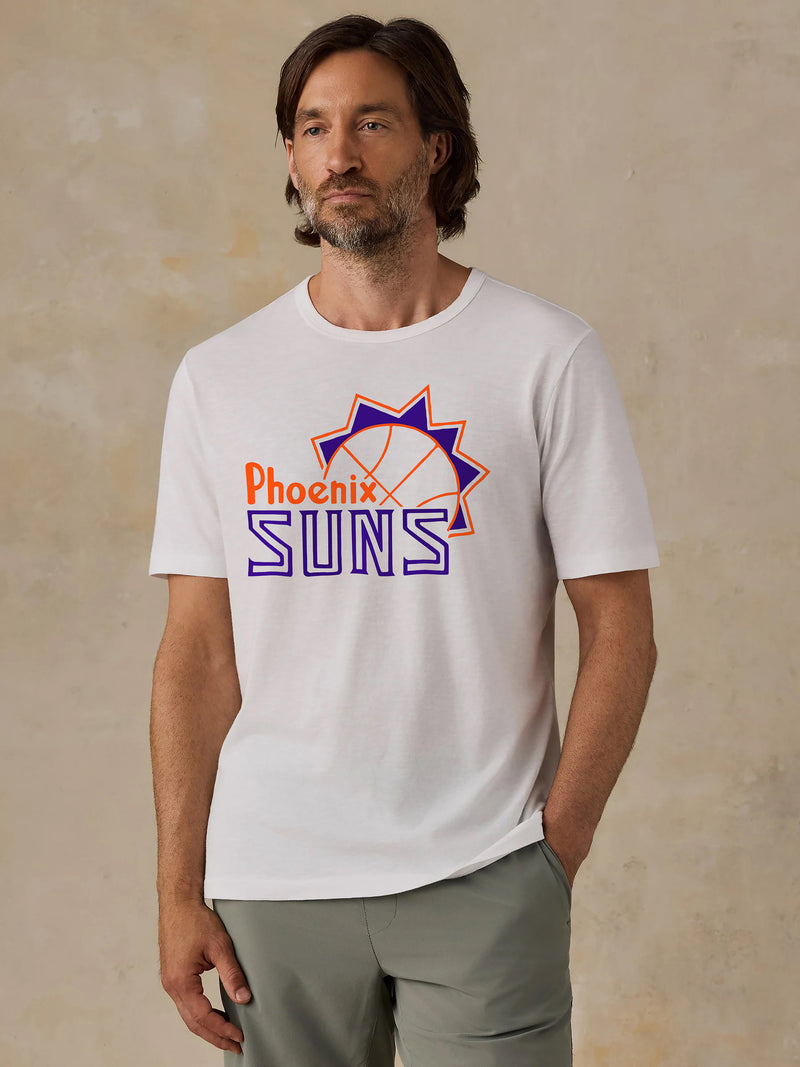Phoenix Suns Sunwashed Regenerative Tee - White