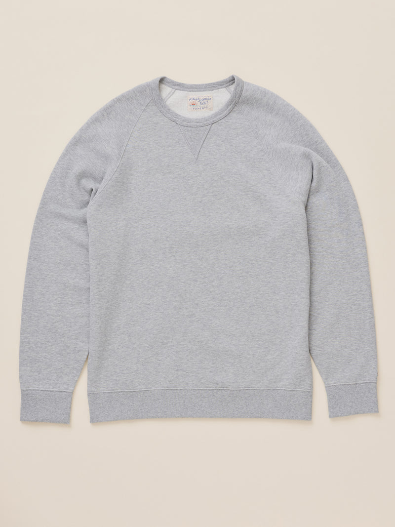 High Standard Fleece Crewneck - Silver Ash Heather