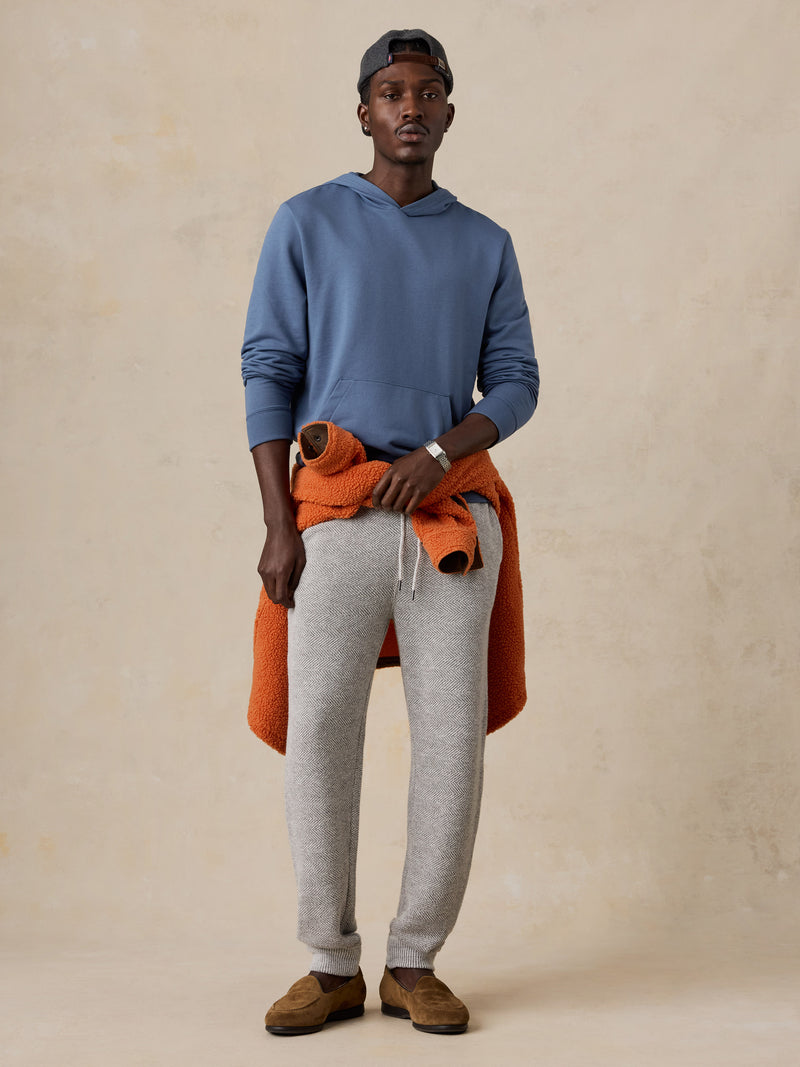 French Terry Hoodie - Dusk