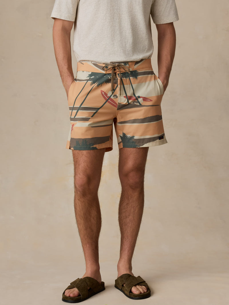 All Day Boardshort - Surf Island Clay
