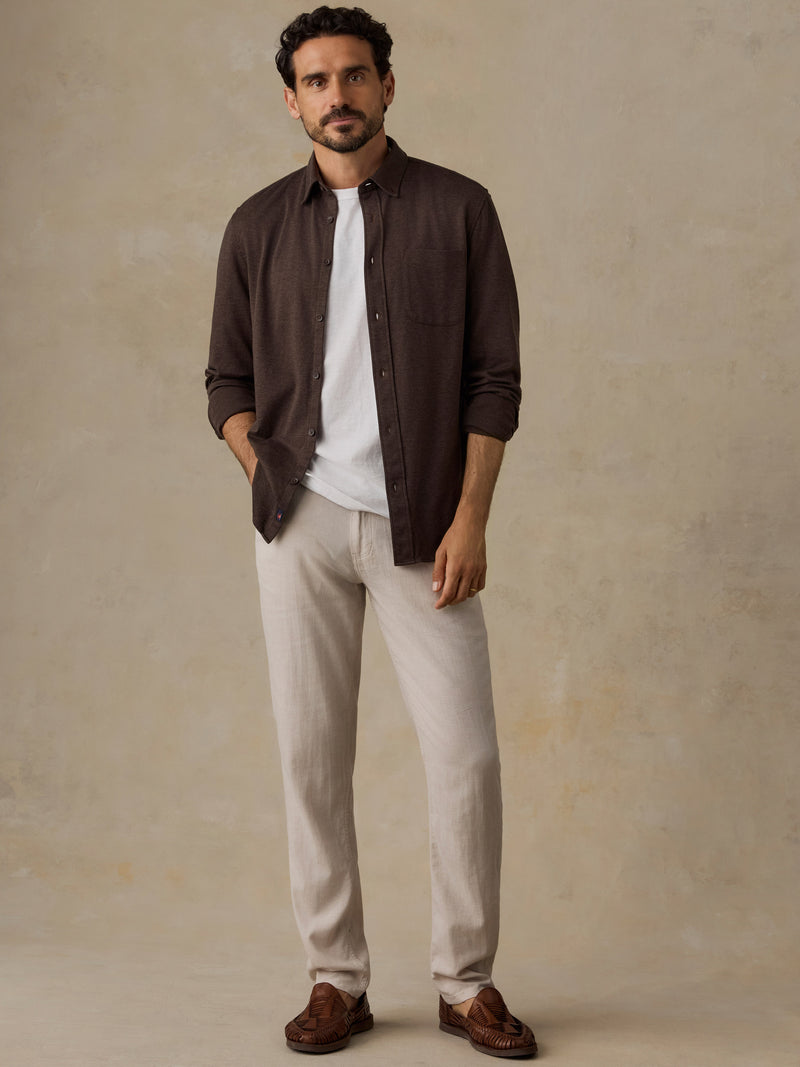 Movement Linen 5-Pocket Pant - Dorset Sand