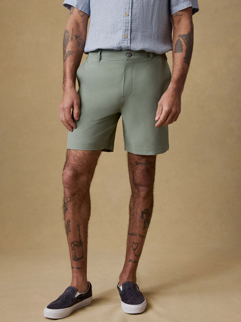 All Day Short (7") - Trail Olive