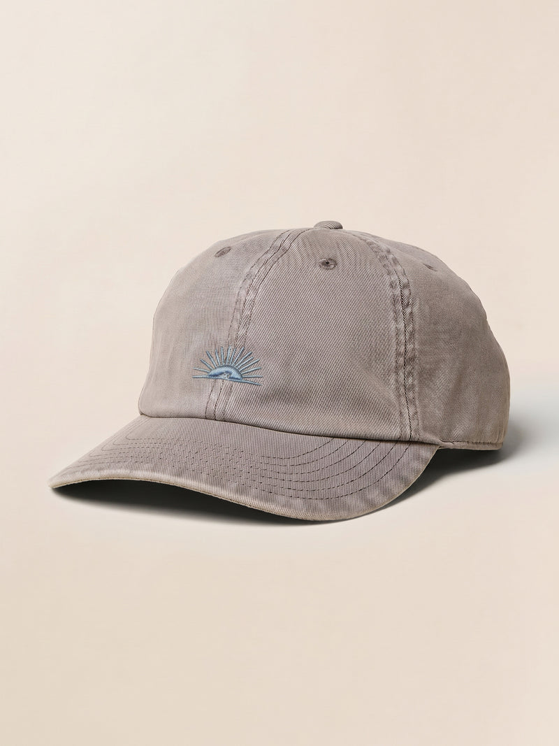 Sunwashed Twill Baseball Hat - Carbon