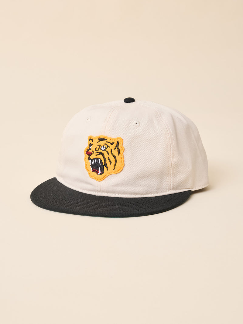Osaka Tigers Cotton Twill Ballcap - White Black