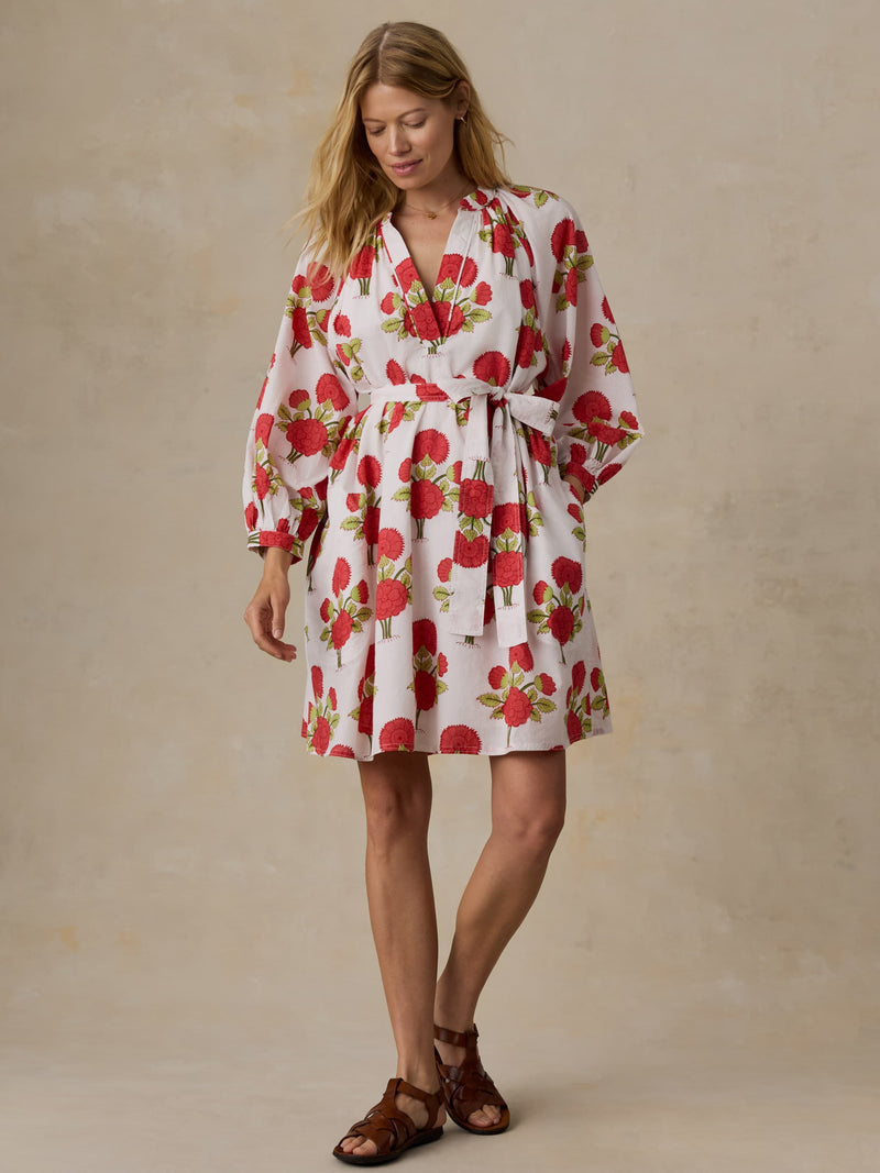 Voile Kaia Mini Dress - Bloom Poem