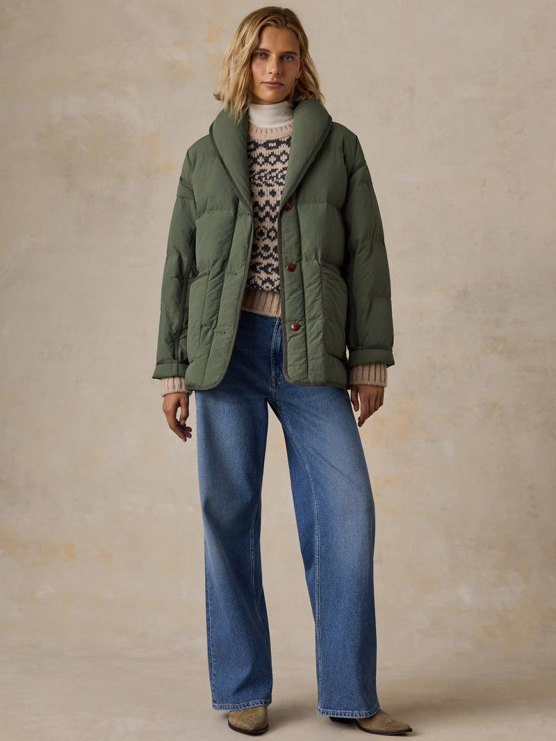 Atlas Puffer - Olive