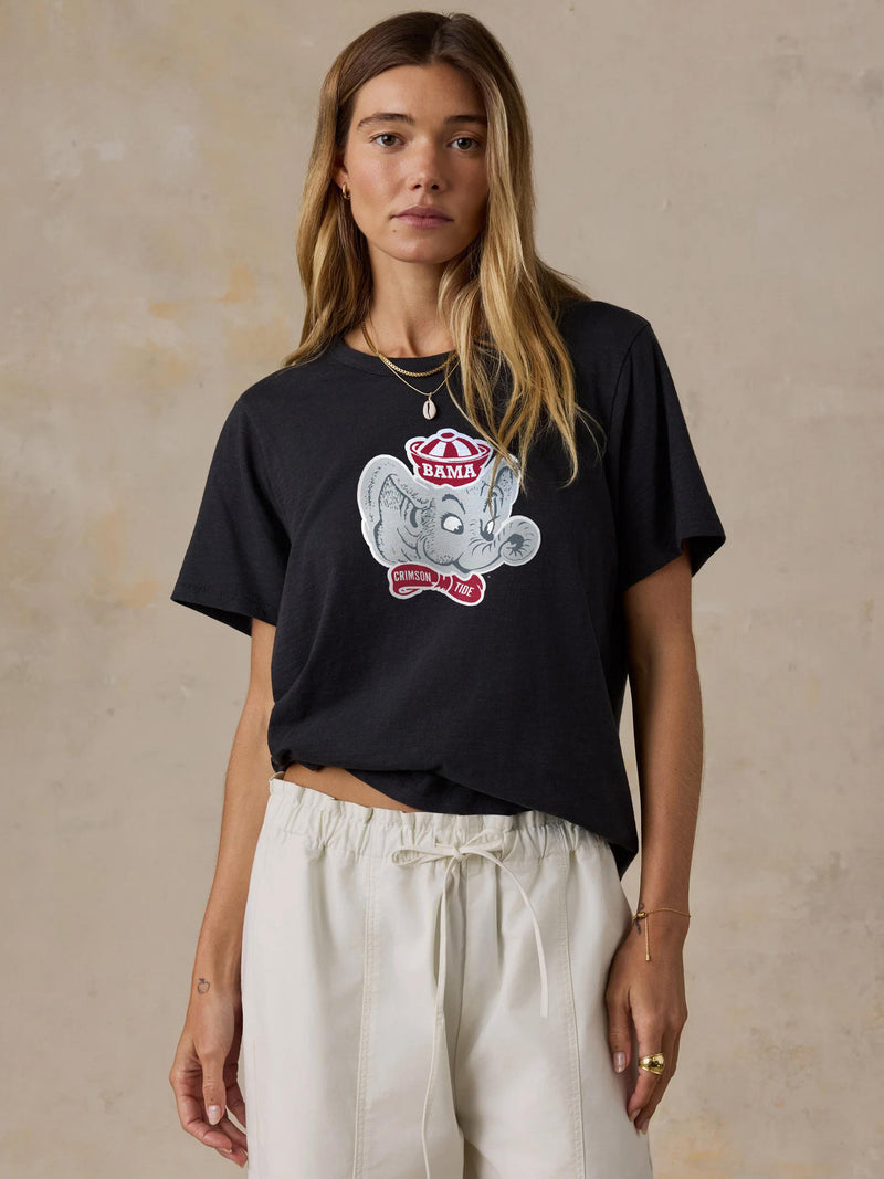 University of Alabama Sunwashed Essential Tee - Washed Black